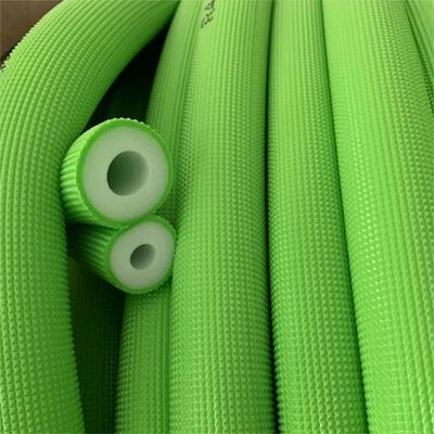 عایق لوله AC ضد آتش XLPE IXPE فوم برای یخچال لوله مس