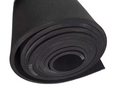 لاستیک عایق فوم سلول بسته PVC NBR با چگالی بالا در رول و ورق