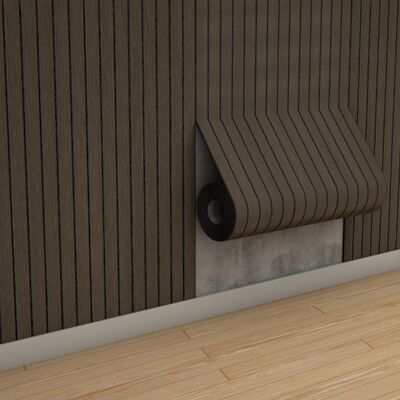 کاغذ دیواری پانل دیواری چوبی انعطاف پذیر PVC محافظ ضد حریق برای دکور خانه