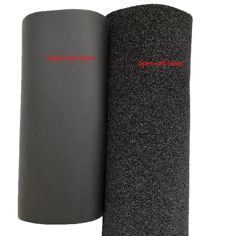 رنگ سفارشی اندازه EPDM کف لاستیکی، ضد آتش نرم EPDM اسفنج سلول بسته