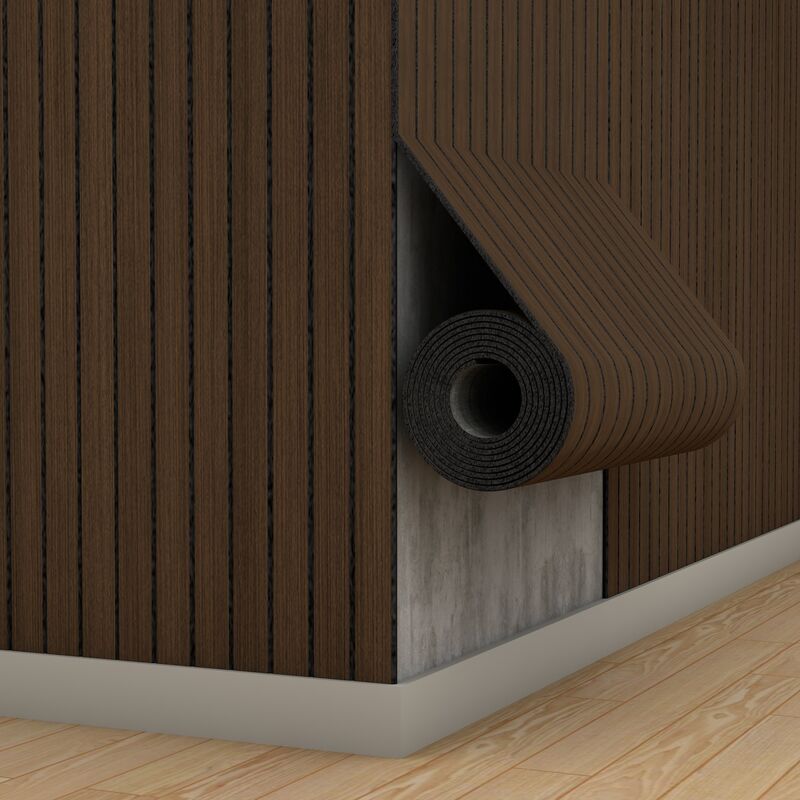 پانل های دیواری چوبی نرم با لایه فوم IXPE برای دکوراسیون منزل رفاهی