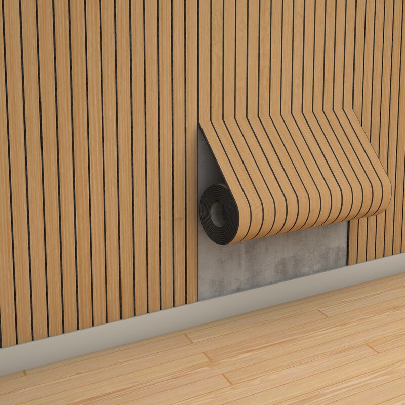 تخته مشبک نرم ضد آب IXPE با لایه محافظ PVC برای دکوراسیون آپارتمان