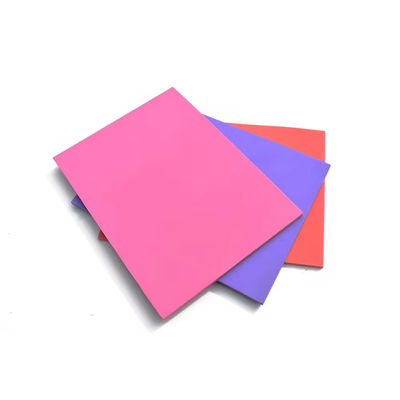 38 درجه سختی رنگارنگ و انعطاف پذیر ورق فوم EVA با پشتیبان چسب برای پروژه های صنایع دستی